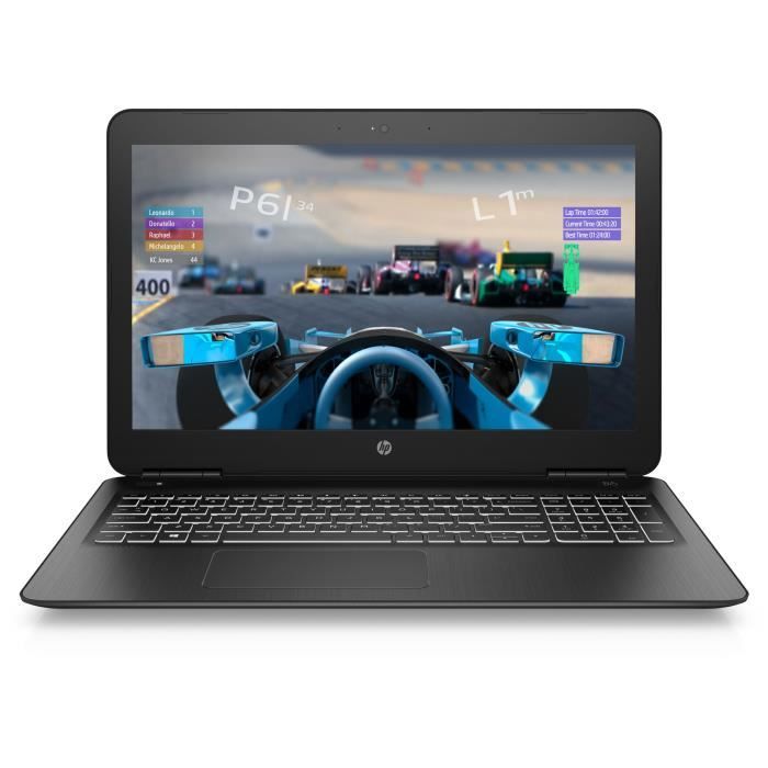 HP PC Portable Gamer Pavilion 15-bc403nf – 15,6″FHD – Processeur Intel®  Core™ i5-8250U- RAM 8Go – Stockage 1To + 128Go SSD – GTX105 - BSA DESTOCKAGE