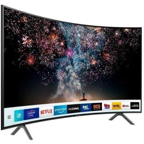 SAMSUNG UE65RU7372 TV LED 4K UHD 163 cm (65″) – Ecran Incurvé – SMART TV –  3 x HDMI – 2 x USB – Classe énergétique A+ - BSA DESTOCKAGE