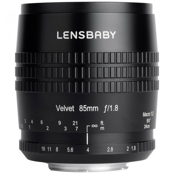 Lensbaby LBV85C lentille et filtre d'appareil photo MILC/SLR Objectif macro Noir