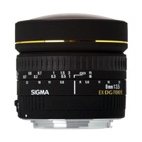 Sigma 8mm F3,5 Fish Eye Circulaire DG EX Noir